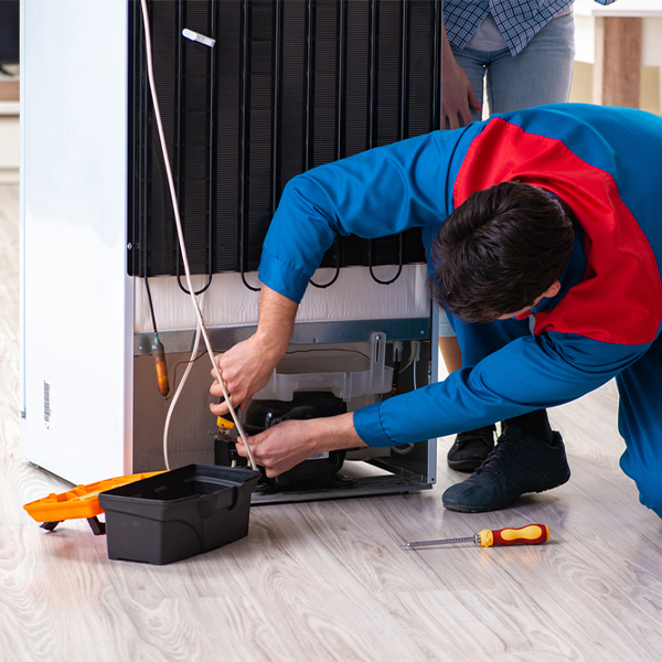 how much do you charge for refrigerator repair services in Diamond Point